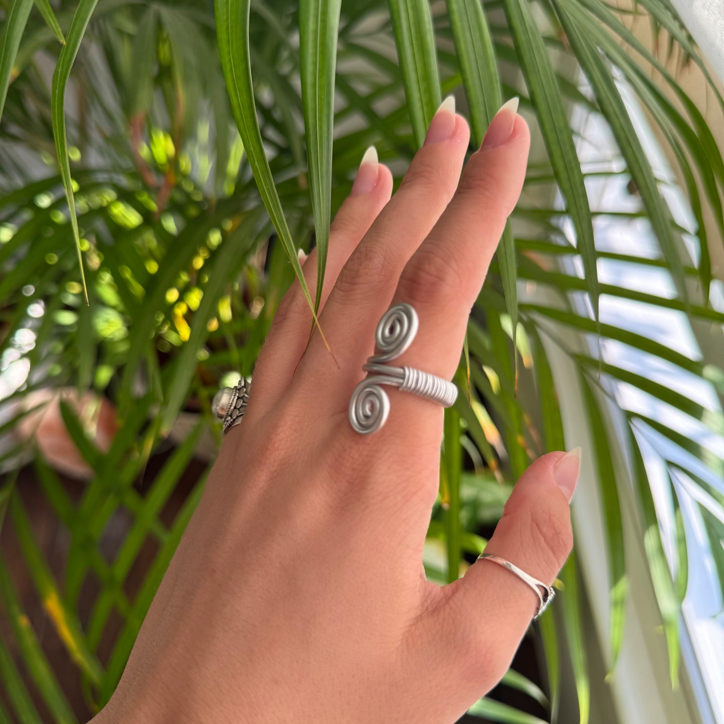 Spiritual Spiral Ring🌱🪬