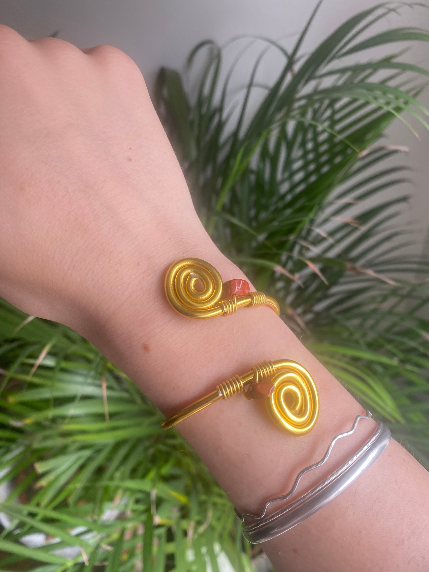 Carnelian Sun Bangle🌞