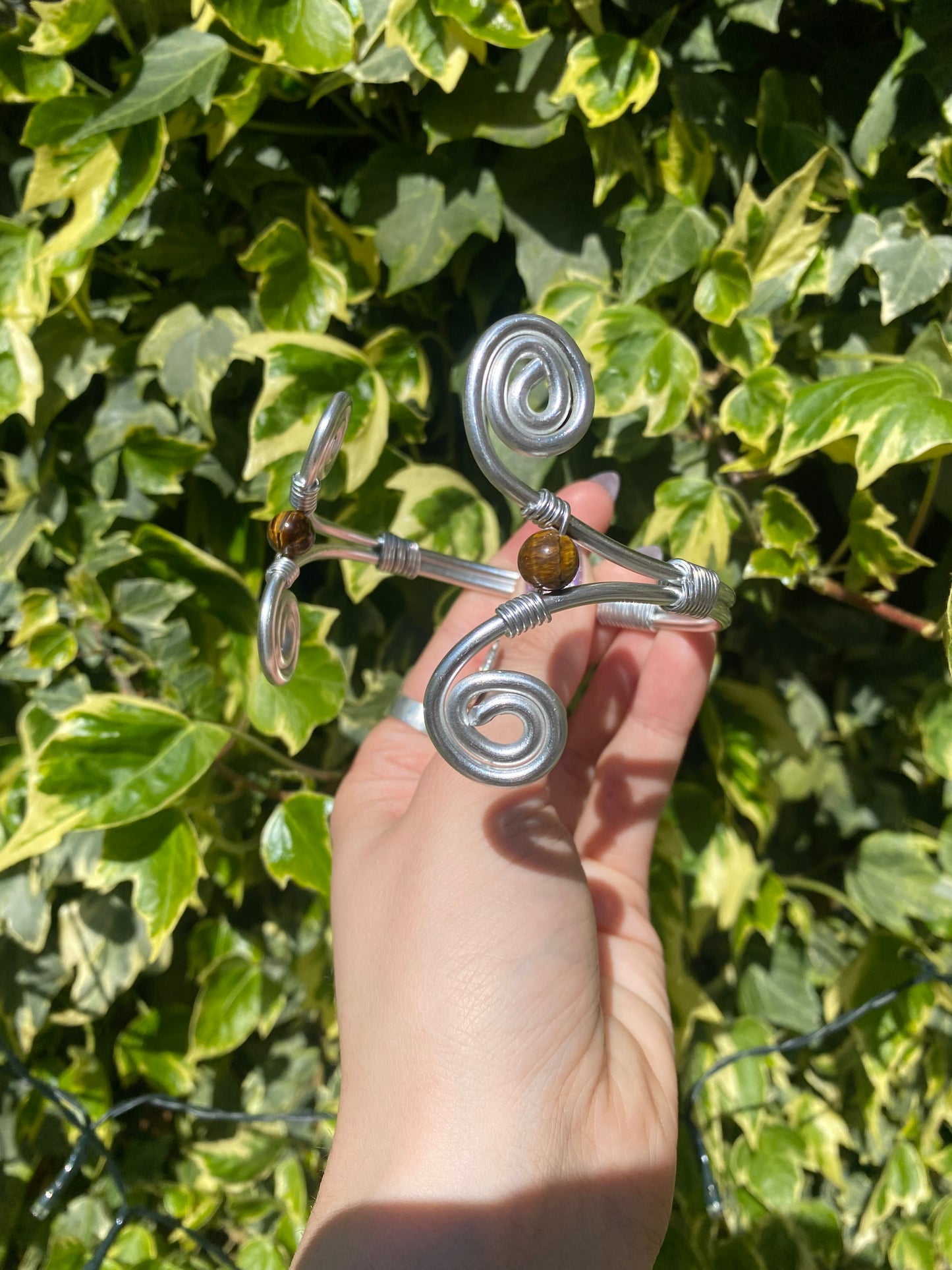 Tigers Eye Midi Peace Cuff