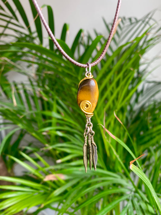 Tigers Eye Necklace🌞