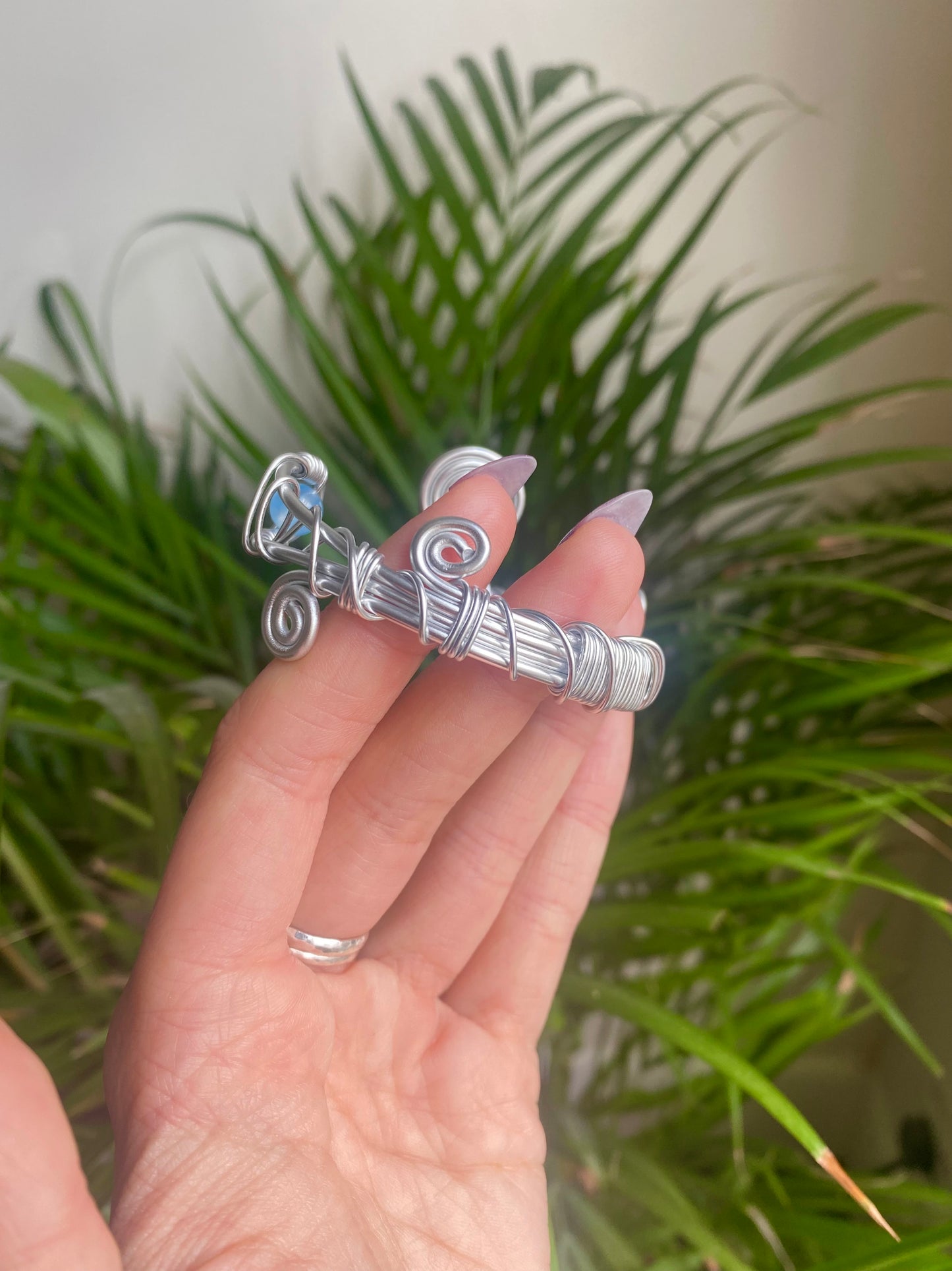 Angelite Wrist Cuff🌱