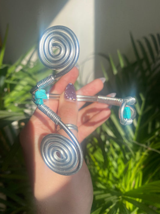 Turquoise Midi Arm Cuff