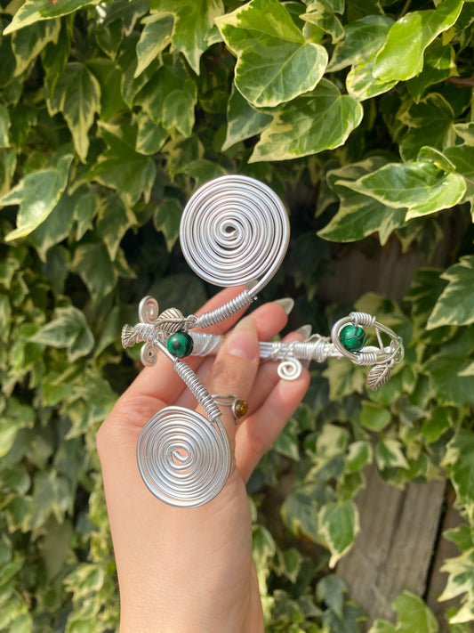 Malachite Vine Cuff🧚🏼