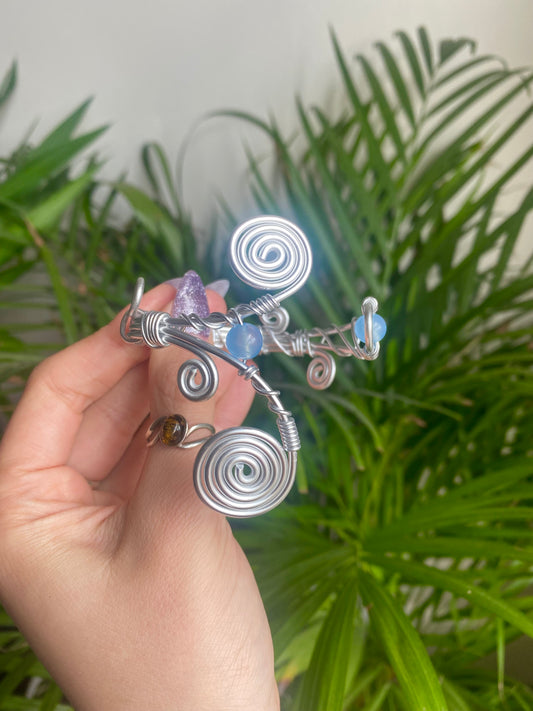 Angelite Wrist Cuff🌱