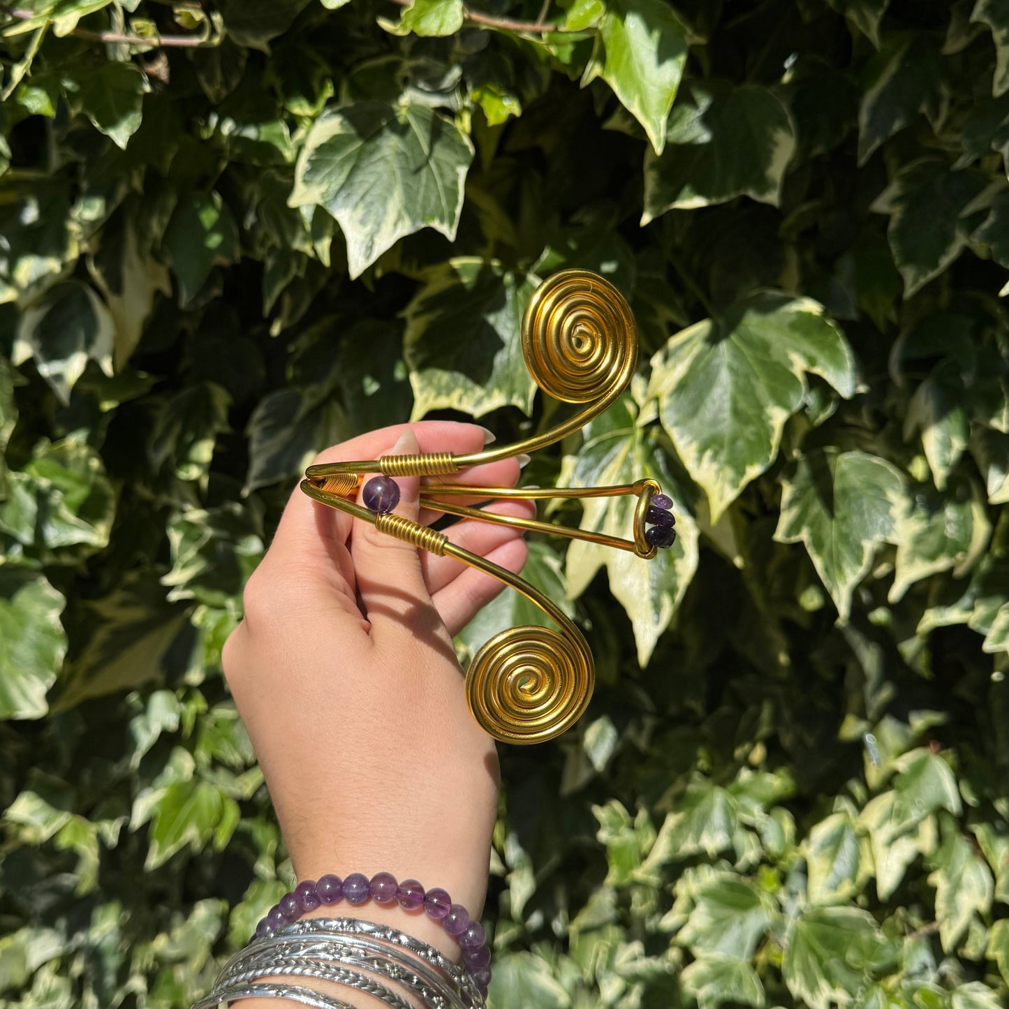 Amethyst Arm Cuff🔮