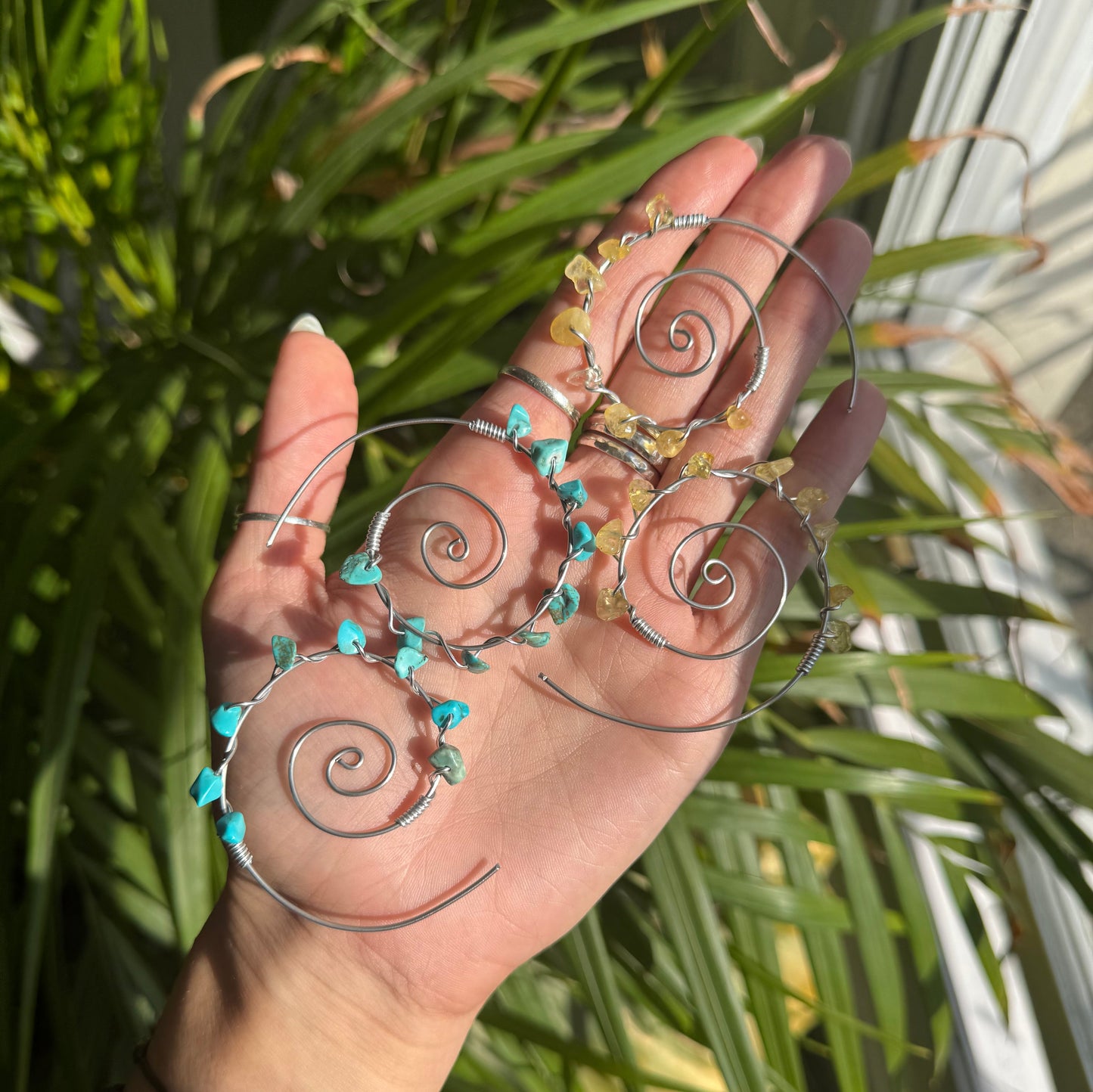 Manifest Spiral Hoops🌈