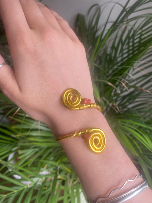 Carnelian Sun Bangle🌞