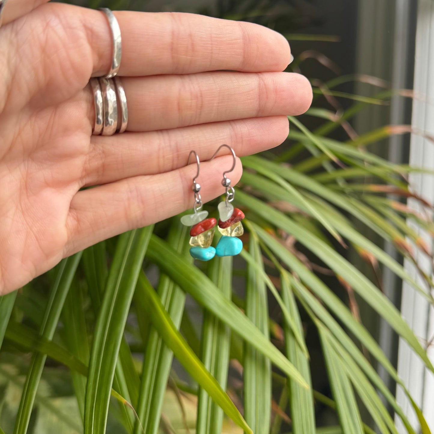 Fairy Dust Drop Earrings🍃