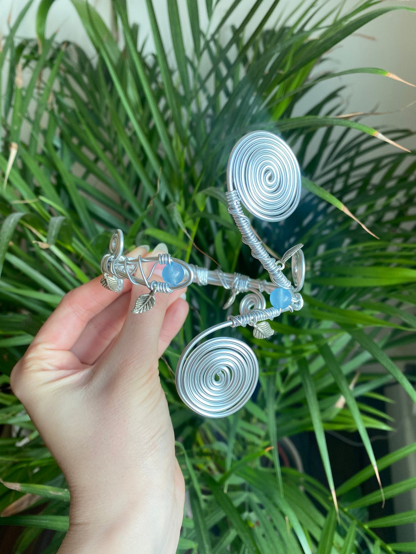 Custom Angelite Arm Cuff🧚🏻‍♀️