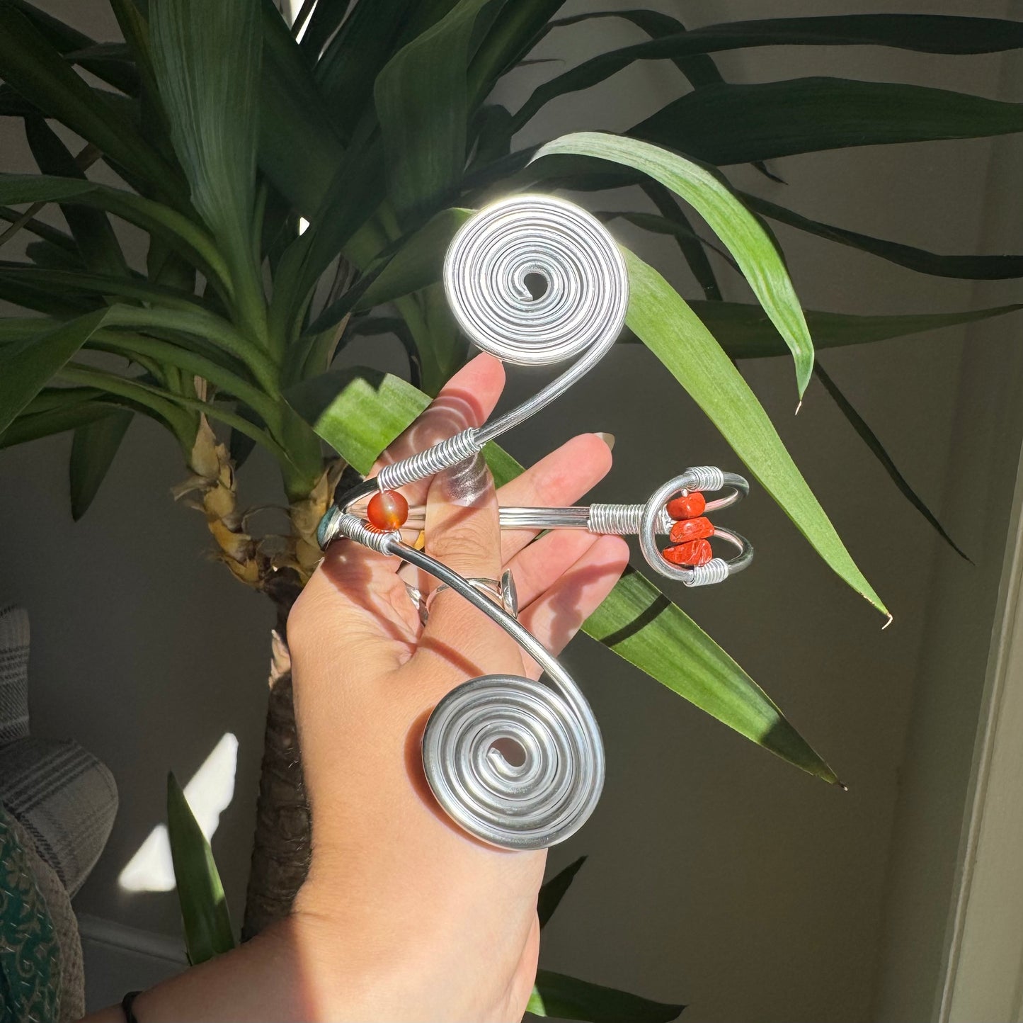 Carnelian Arm Cuff🍄
