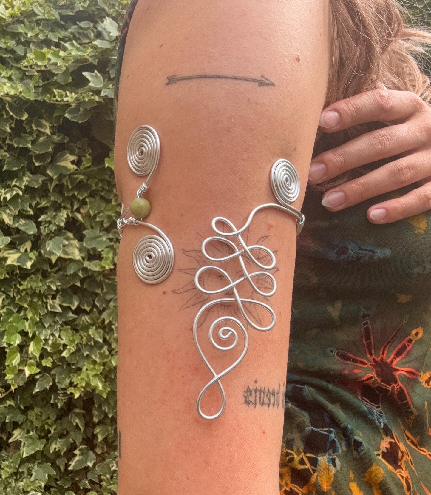 The Unalome Arm Cuff🧘🏼‍♀️