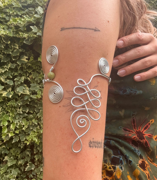 The Unalome Arm Cuff🧘🏼‍♀️