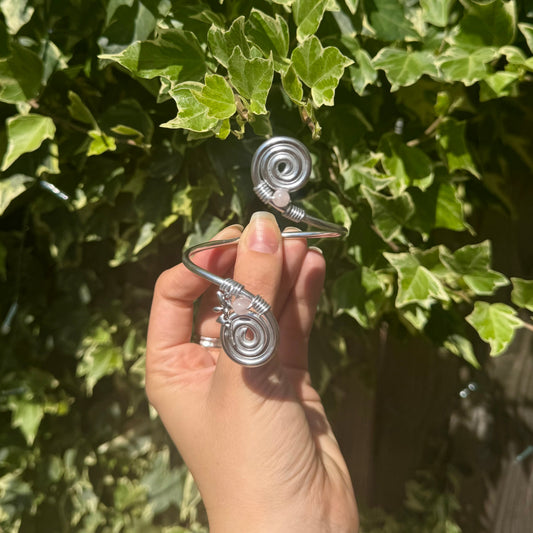 Rose Quartz Fairy Cuff