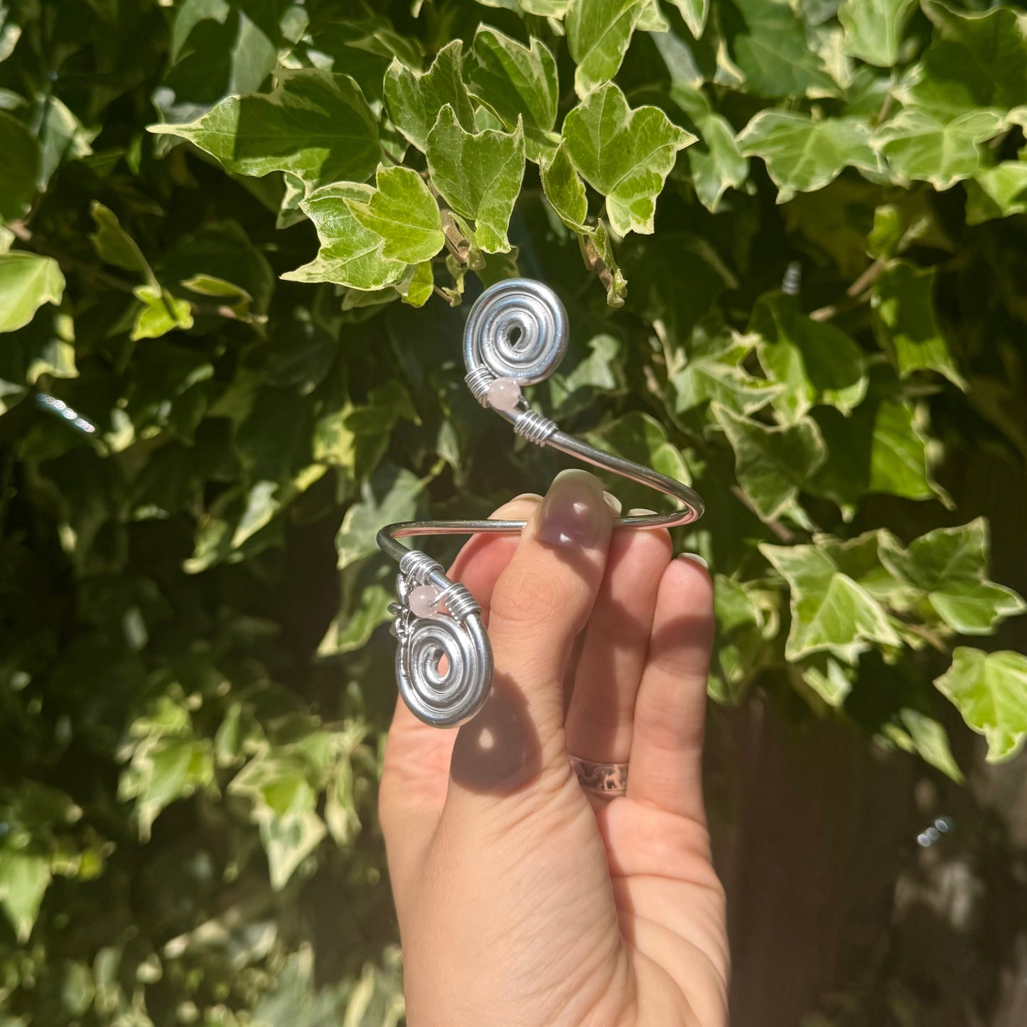Rose Quartz Fairy Cuff
