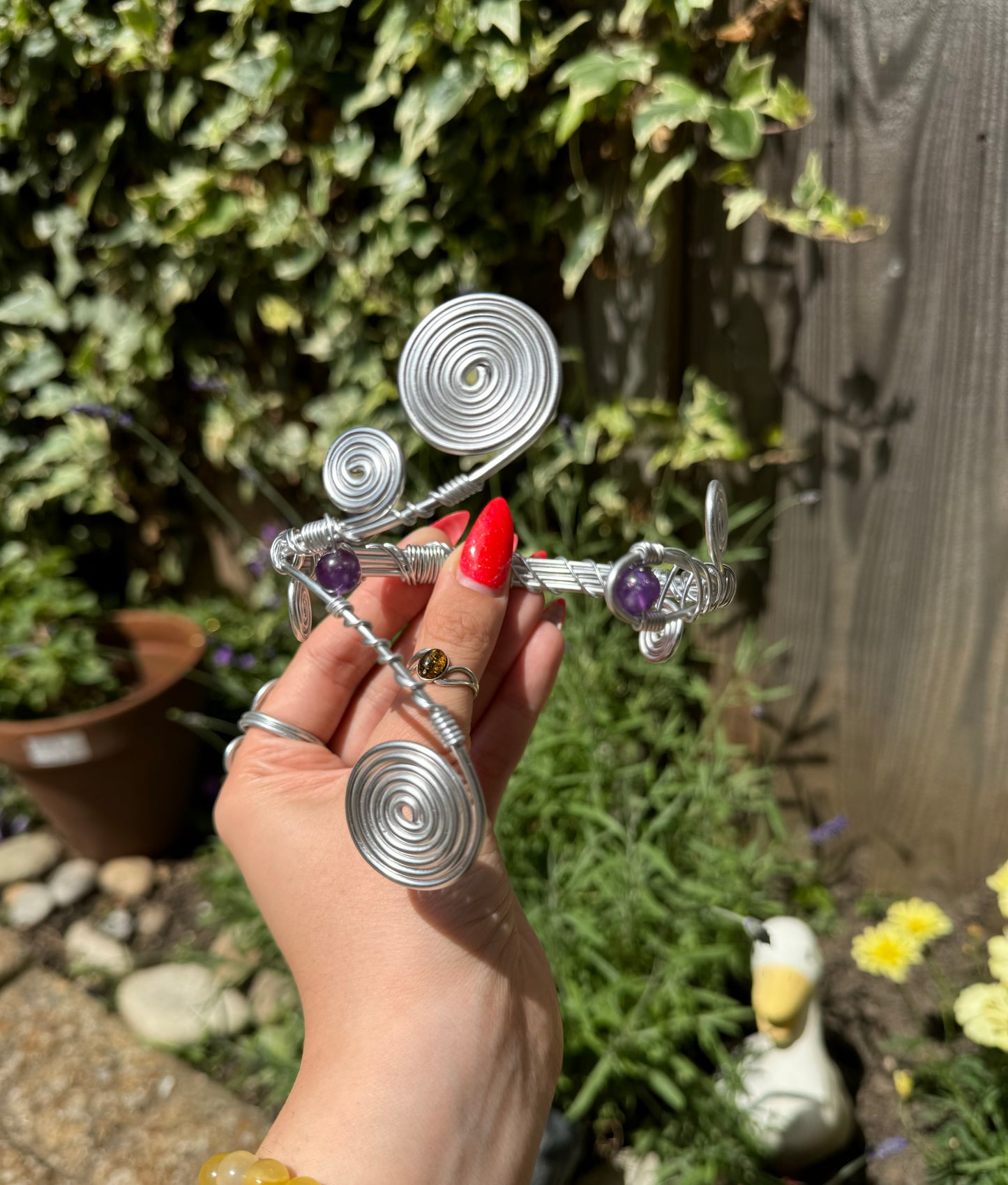 Amethyst Vine Cuff🌿