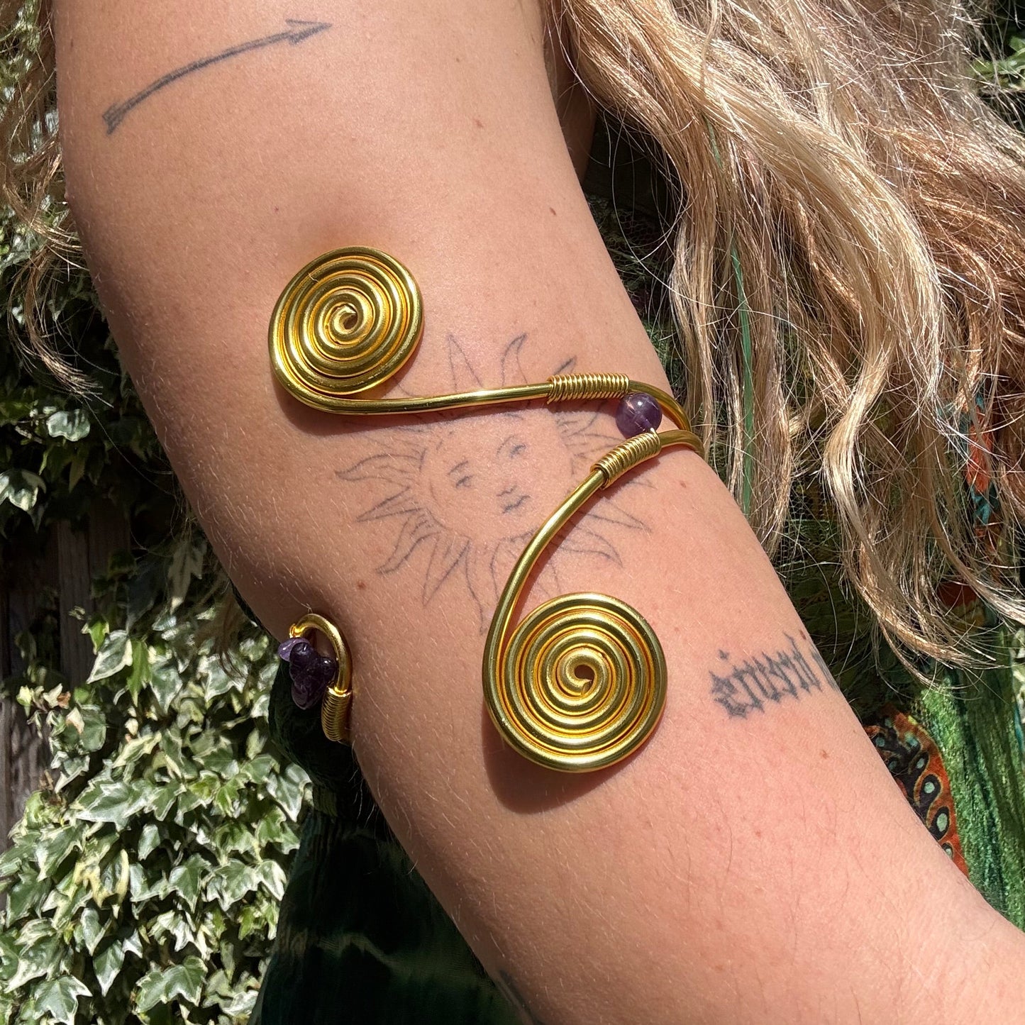Amethyst Arm Cuff🔮