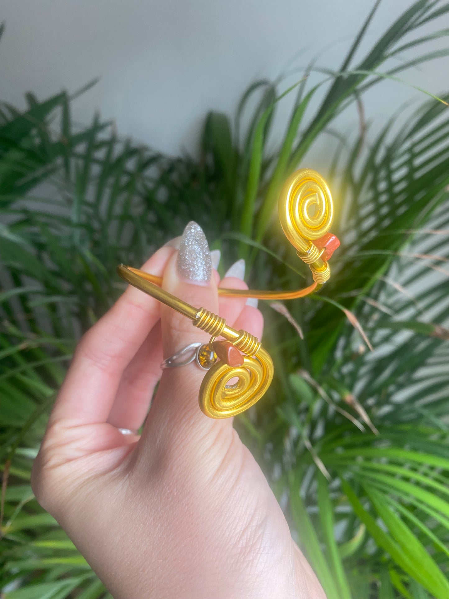 Carnelian Sun Bangle🌞