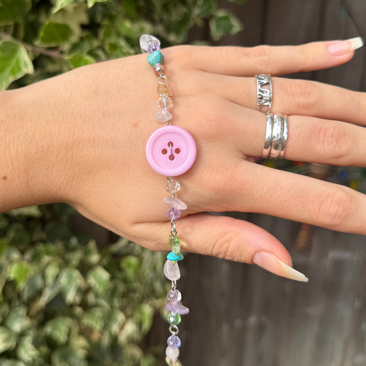 Cute As A Button Necklace⭐️