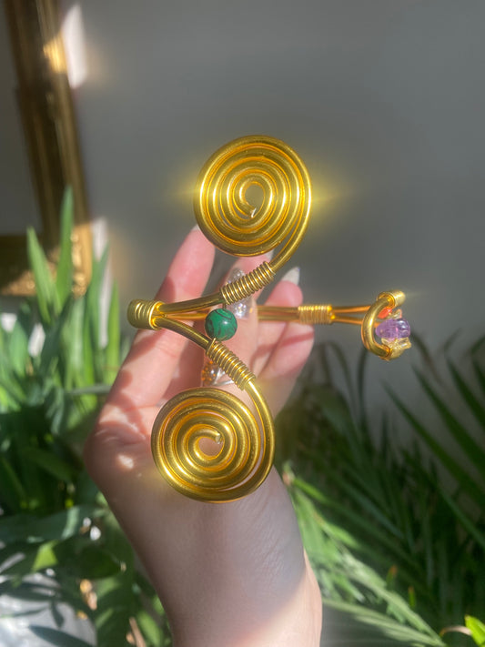 Malachite Crystal MidiCuff