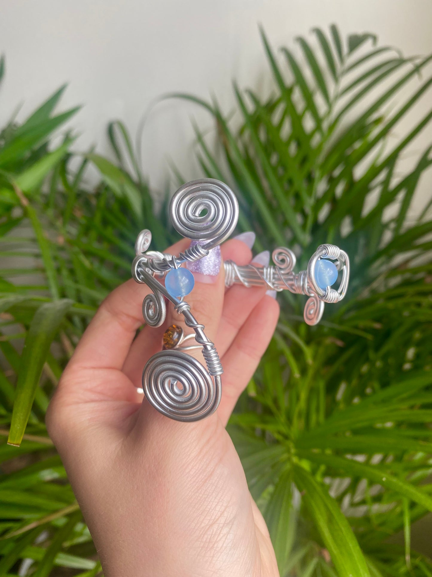 Angelite Wrist Cuff🌱