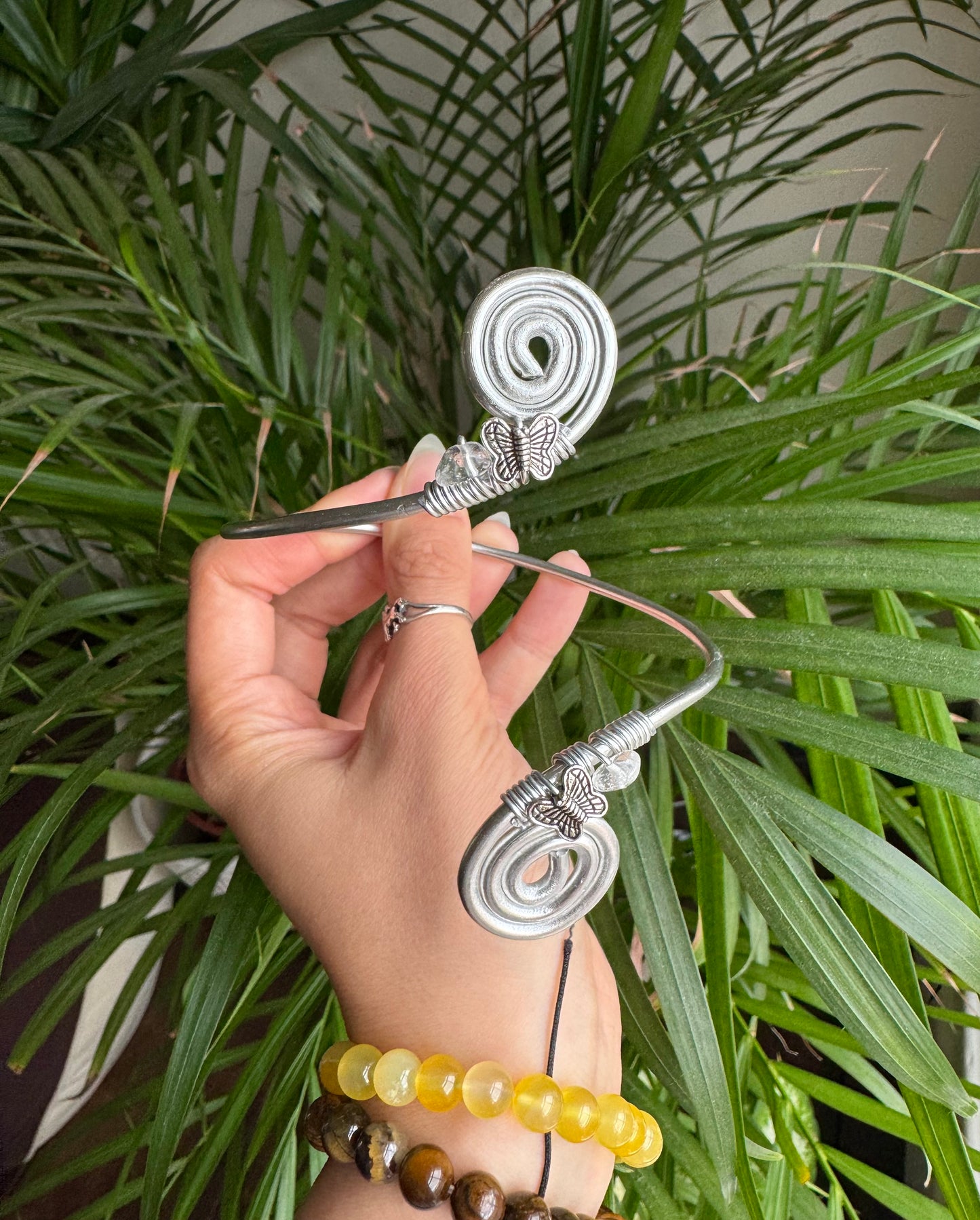 Flutter By Clear Quartz Arm Cuff🦋