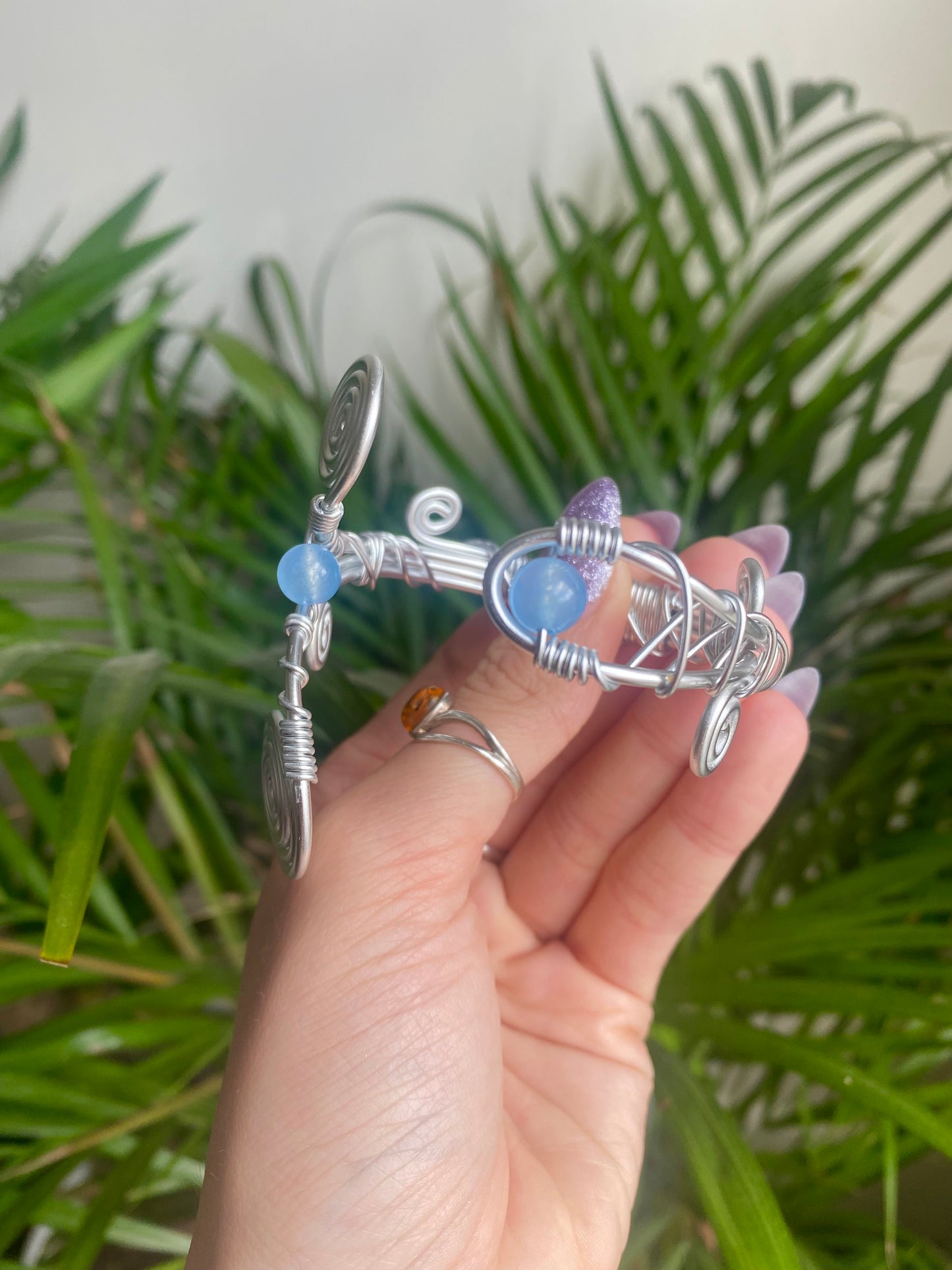 Angelite Wrist Cuff🌱