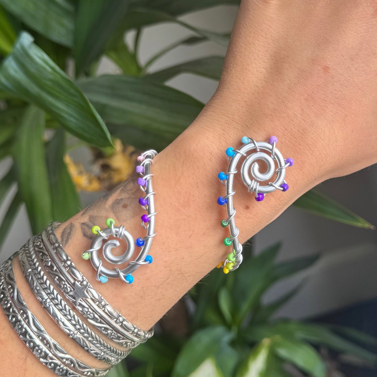 Over The Rainbow Wrist Cuff🌈