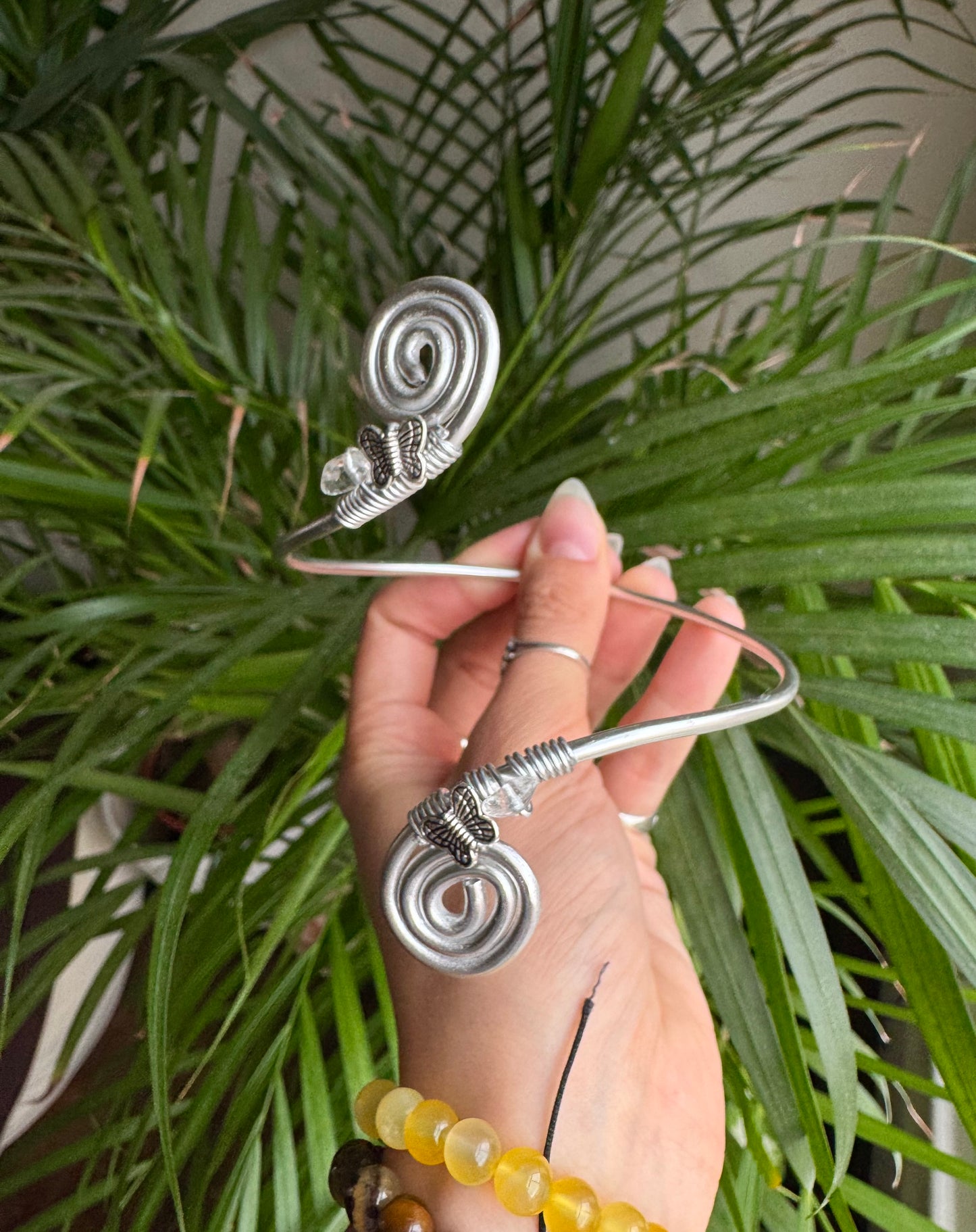 Flutter By Clear Quartz Arm Cuff🦋