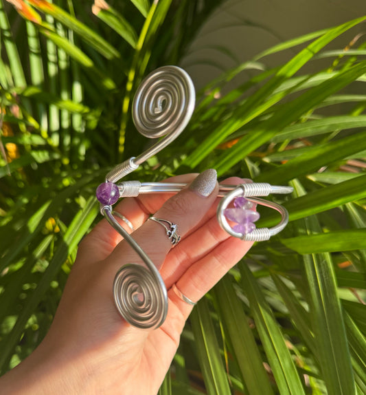 Amethyst Midi Arm Cuff🔮