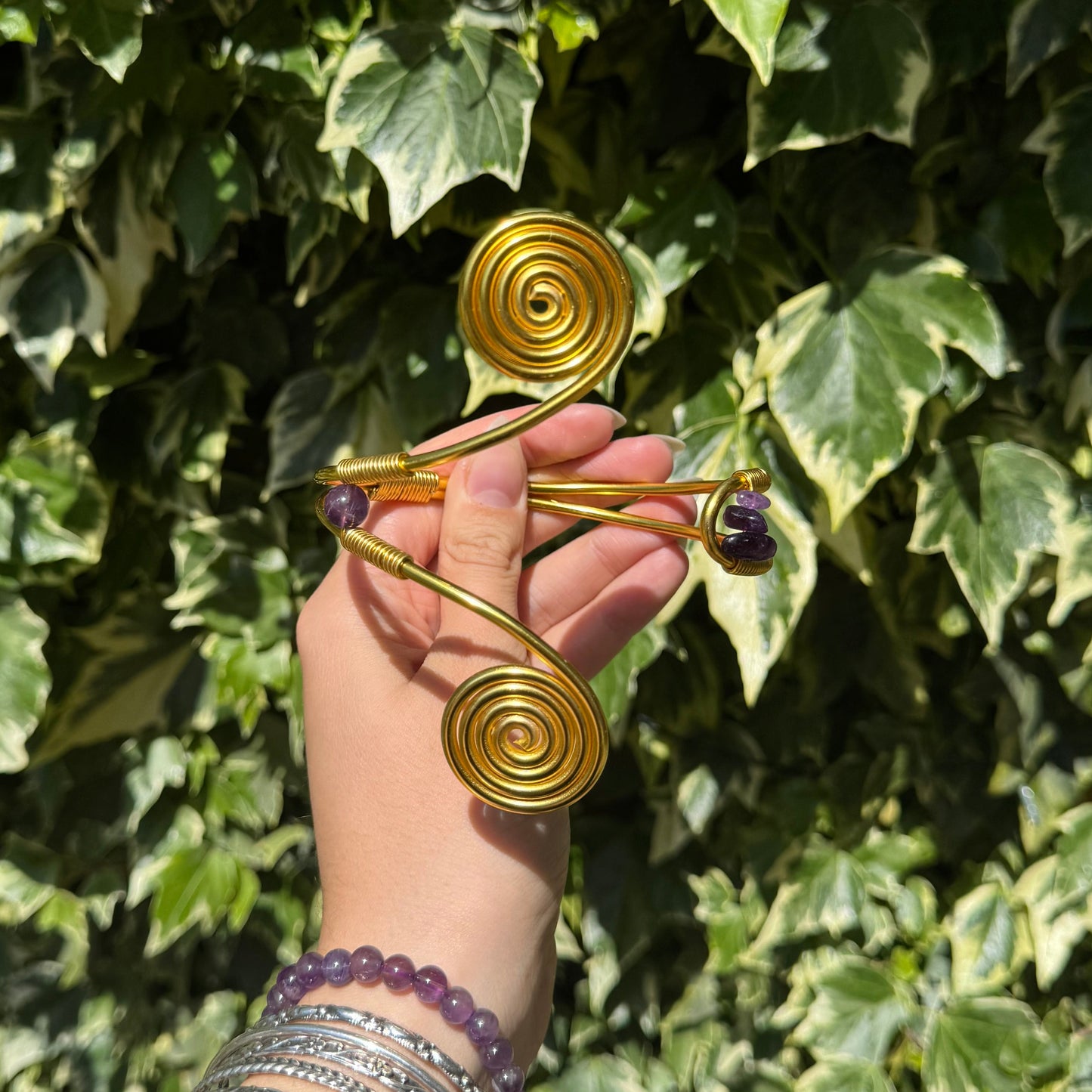 Amethyst Arm Cuff🔮