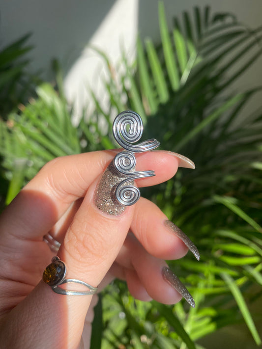 Spiral Ear Cuff🌀🌞🪬